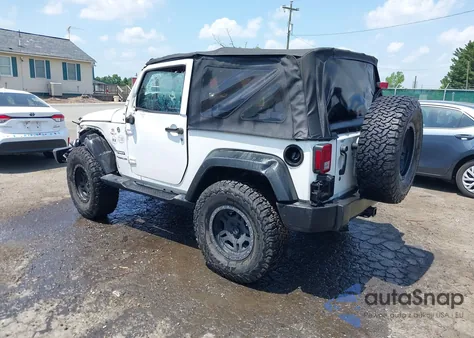 2012 Jeep Wrangler Sport из США, поврежденный, VIN 1C4AJWAG8CL255532